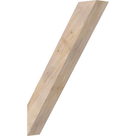 Ekena Millwork 5 1/2"W x 28"D x 40"H Traditional Smooth Knee Brace, Douglas Fir BRC06X28X40TRA00SDF